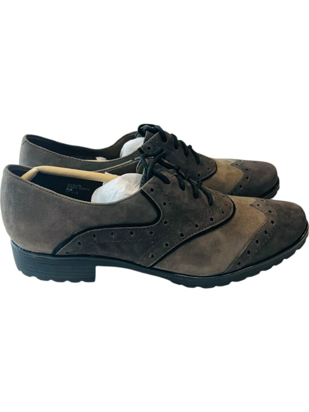 Earthies Shoes - Berlin Dark Grey Suede Size Women's 9 - NEW in Box - Picture 7 of 11
